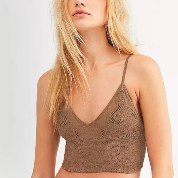 Free People Other - Free People Candy Seamless Bra in Sand XS/S